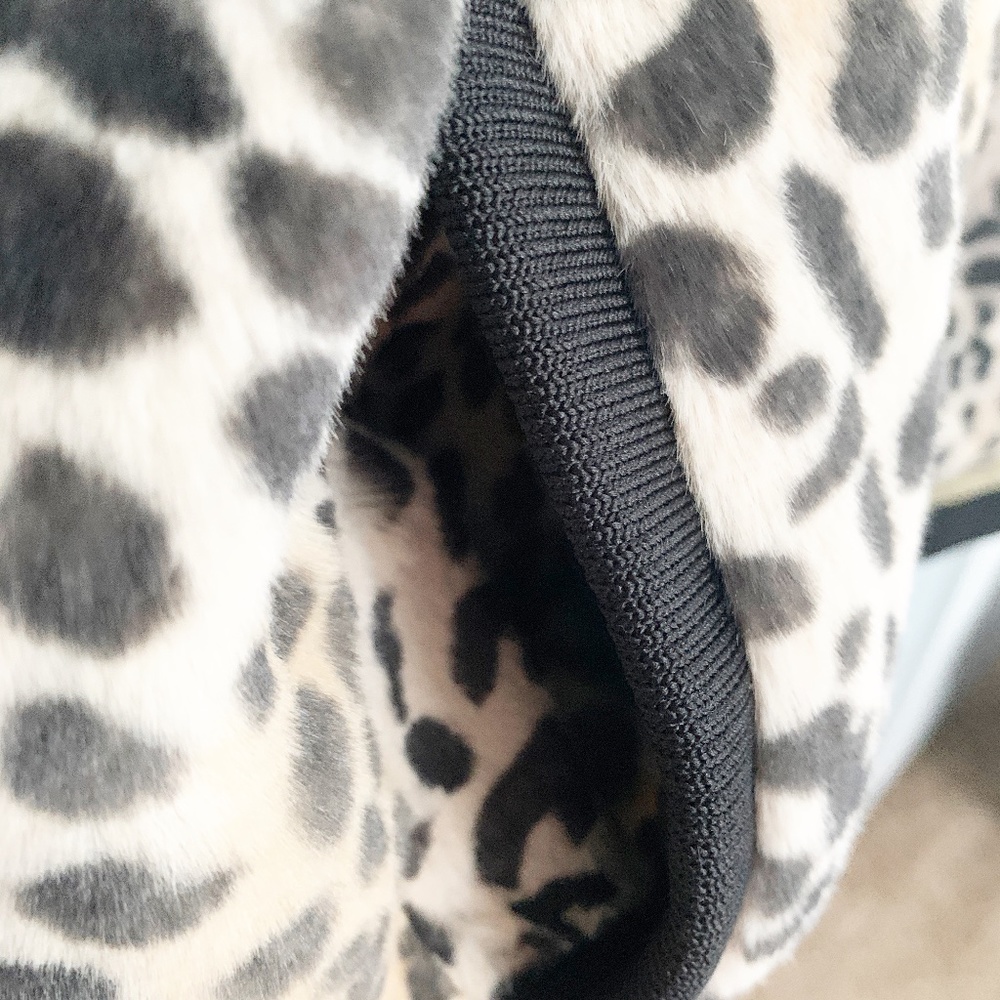 RARE Guess Los Angeles Cheetah Bomber Jacket NWT - Picture 12 of 16